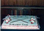 Straight Edge Birthday Cake